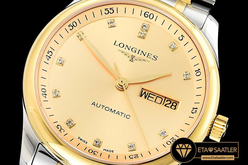 LON016A -Longines Master Collection DayDate YGSS LGF Gold A2836 - 07.jpg
